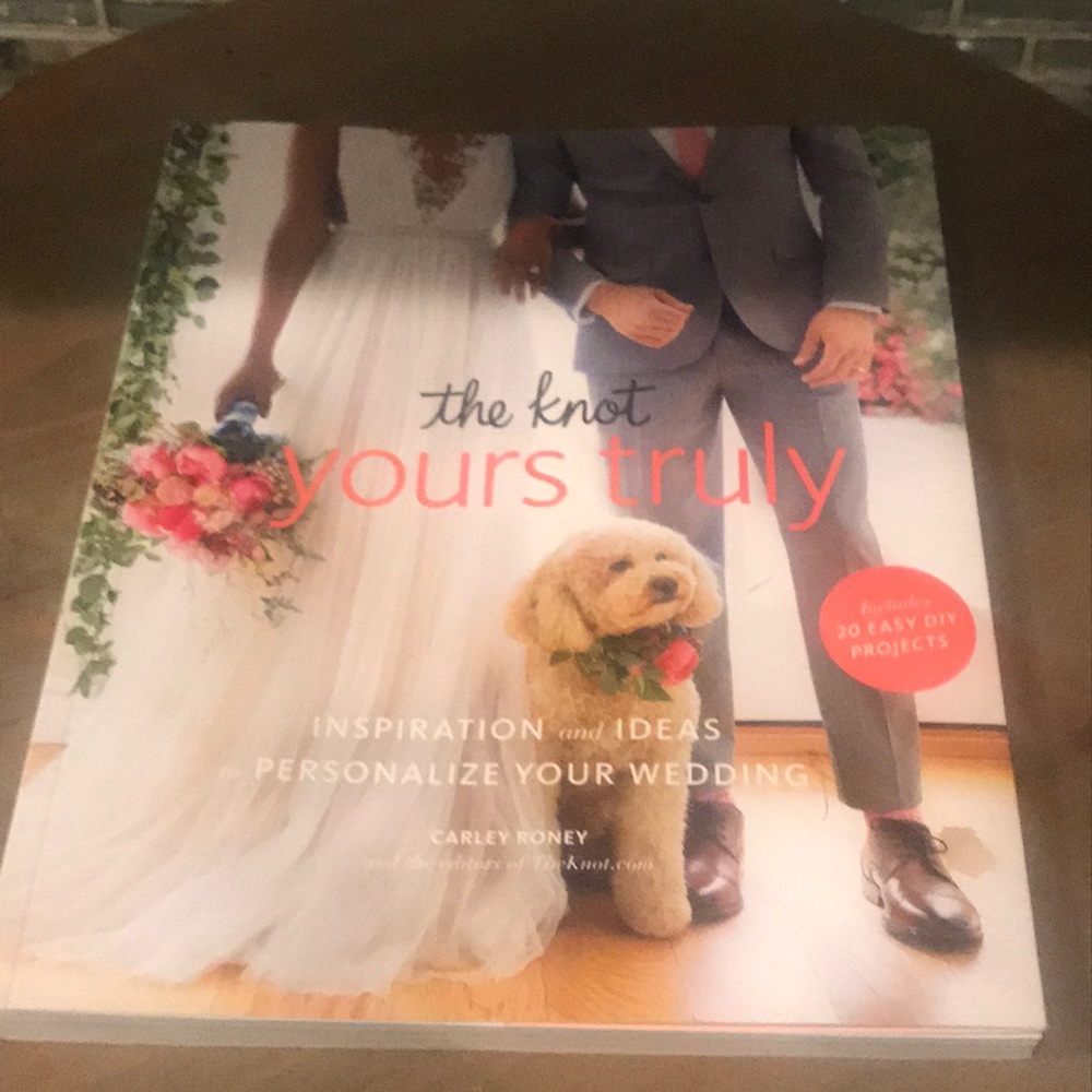 The knot Yours Truly wedding planning book